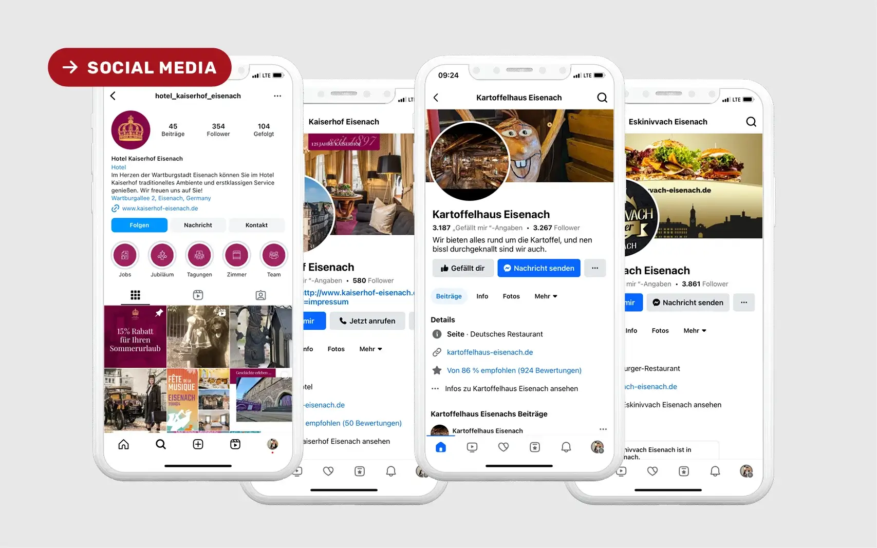 Gastronomie Marketing Ideen: Social Media